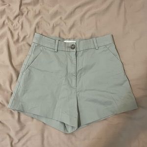 H&M sage shorts